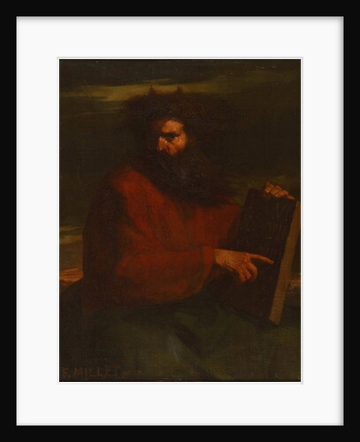 Moses with the Ten Commandments, 1841 by Anonymous