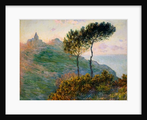 The Church at Varengeville, against the Sunlight, 1882 by Anonymous