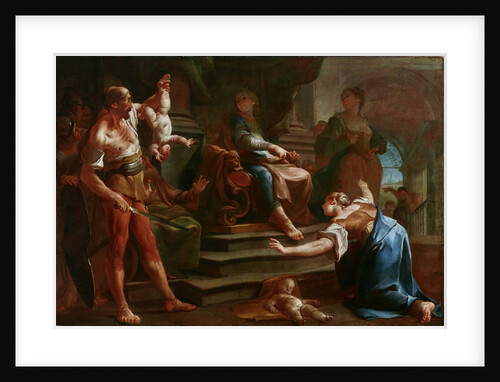 The Judgment of Solomon, 1749 by Anonymous