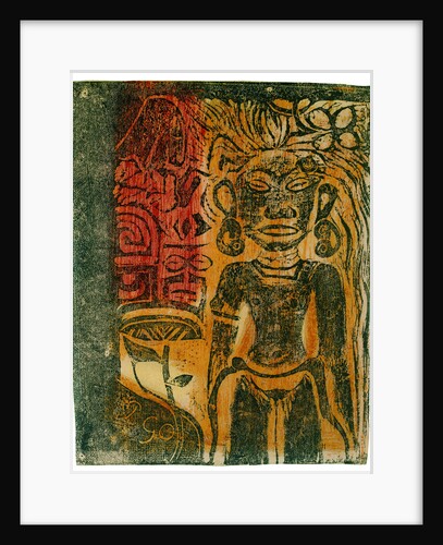 Tahitian Idol, 1894-1895 by Anonymous