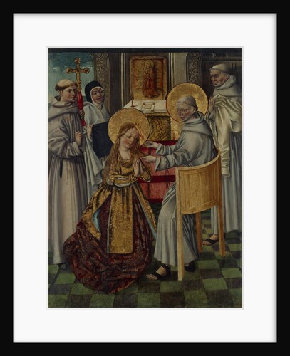 Saint Clare enters the cloister, c. 1500 by Anonymous
