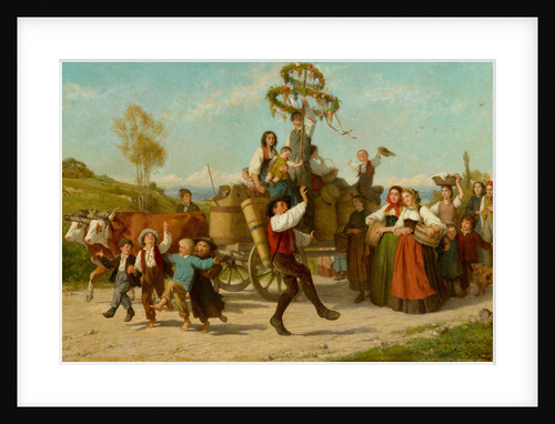 The Wine Festival, 1865 by Anonymous