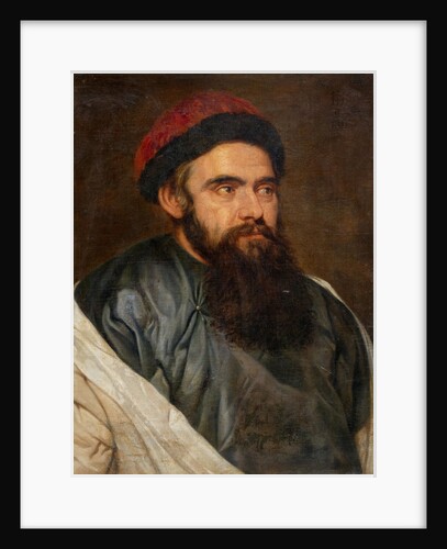 Portrait of Martino Martini, Jesuit missionary and cartographer in China, 1654 by Anonymous