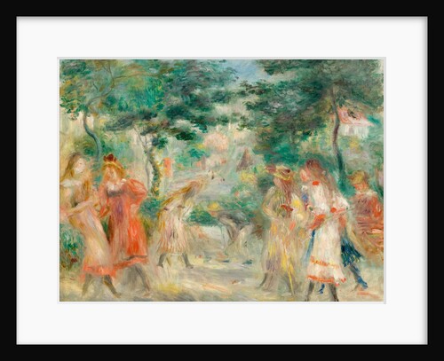The Croquet Party (Girls in the Garden of Montmartre), c. 1895 by Anonymous