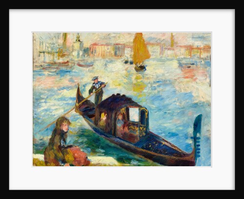 The Grand Canal, Venice (Gondola), 1881 by Anonymous