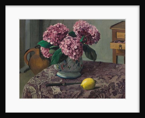 Hortensias and Lemon, 1923 by Anonymous