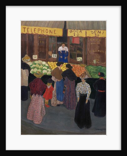 At the market, c. 1895 by Anonymous