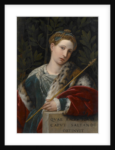 Portrait of a Lady as Salomé, ca 1537 by Anonymous