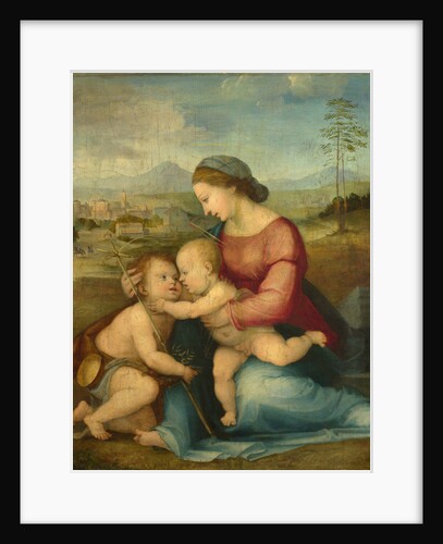 The Madonna and Child with Saint John, c. 1516 by Anonymous