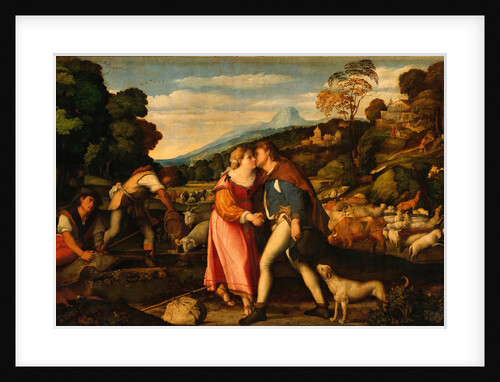 Rachel and Jacob, c. 1525 by Anonymous