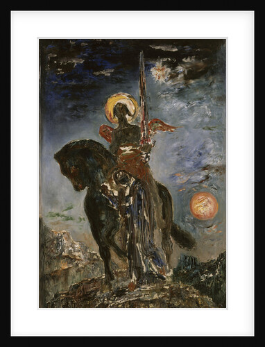 The Parca and the Angel of Death (La Parque et lange de la Mort), c. 1890 by Anonymous
