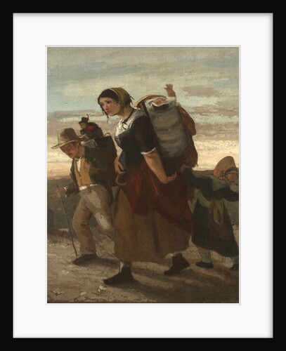 The gypsy and her children (La bohémienne et ses enfants), 1853-1854 by Anonymous