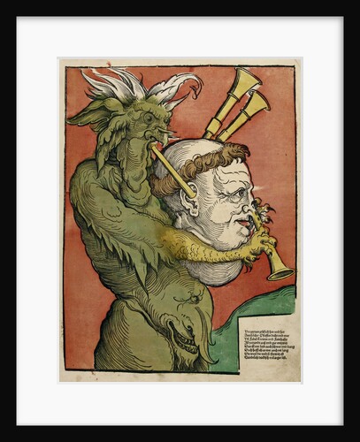 Luther as the Devils Bagpipes, c.1535 by Anonymous