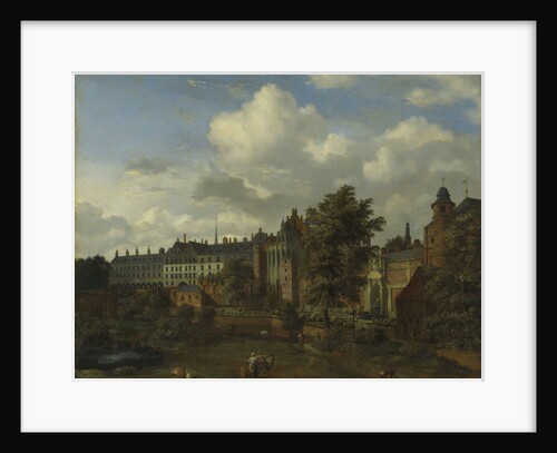 The old palace in Brussels, ca 1665 by Anonymous