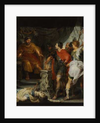 Mucius Scaevola before Porsenna, c. 1618 by Anonymous