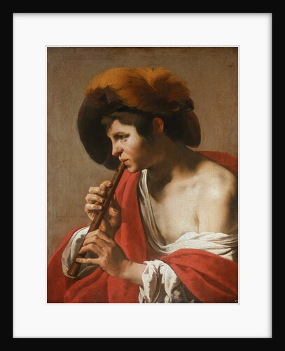 Flute Player, 1621 by Anonymous
