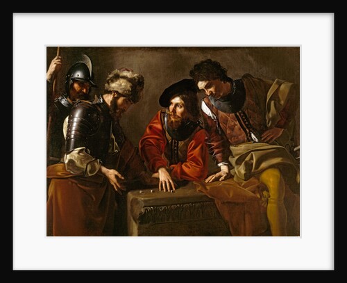 Dice Players, ca 1624 by Anonymous