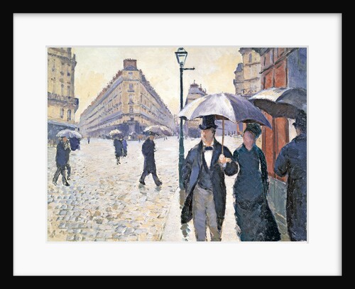 Sketch for Paris Street. Rainy Day, 1877 by Anonymous