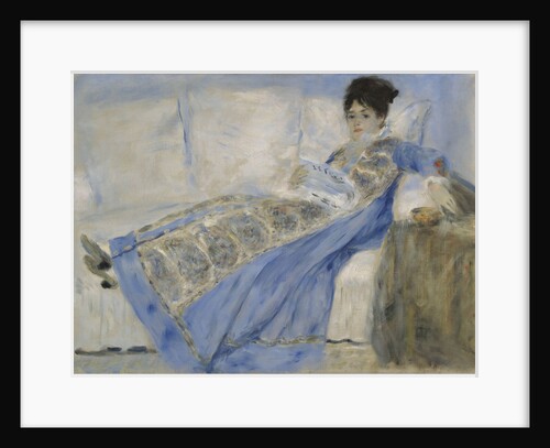 Portrait of Madame Monet, ca 1872 by Anonymous