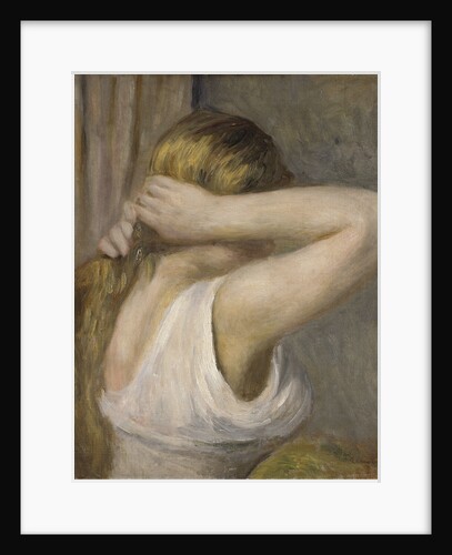 Young Woman with Raised Arms, c. 1895 by Anonymous