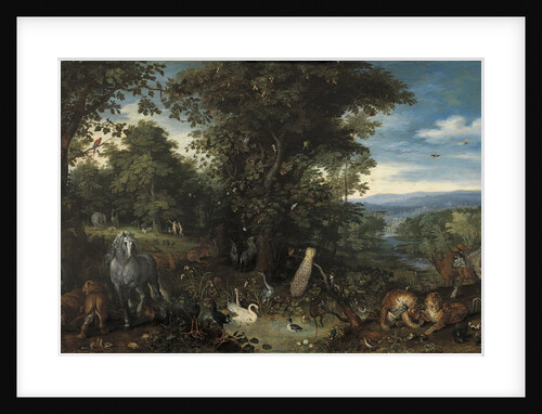 The Garden of Eden, ca 1611 by Anonymous