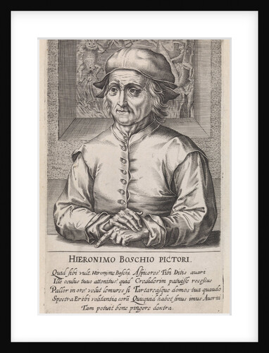 Portrait of Hieronymus Bosch by Anonymous
