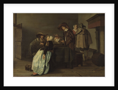 A Conversation, 1628 by Anonymous