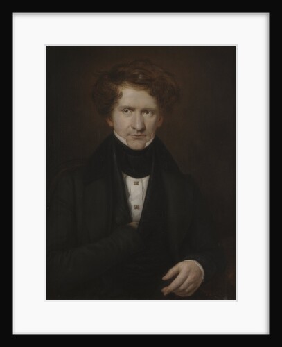 Portrait of the composer Adolf Fredrik Lindblad, 1835 by Anonymous