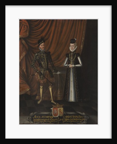 Duke Adolf of Holstein-Gottorp and Christine of Hesse by Anonymous
