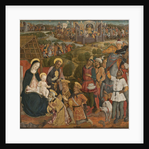The Adoration of the Magi by Anonymous