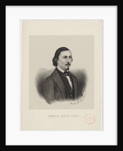 Portrait of Arthur Saint-Léon, 1845 by Anonymous