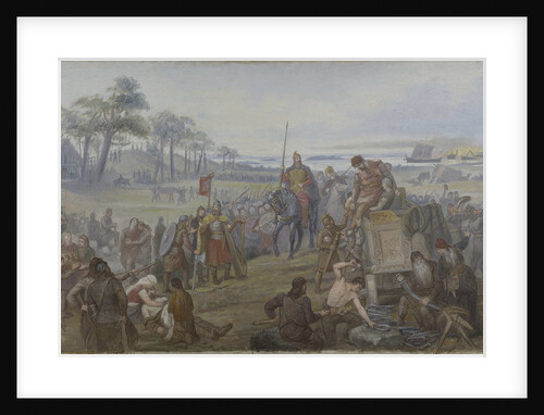 After the Battle of Fýrisvellir, 1880s by Anonymous
