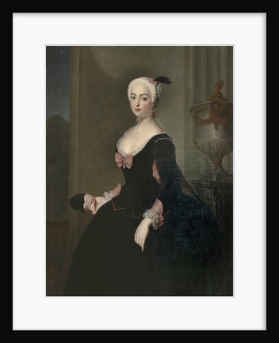 Portrait of Countess Anna Elisabeth von der Schulenburg, First half of the 18th cent by Anonymous