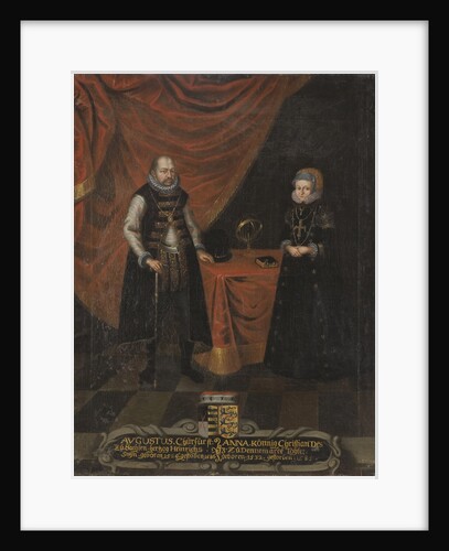 Portrait of Augustus, Elector of Saxony and Anne of Denmark, Electress of Sa by Anonymous