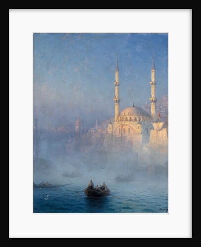 Constantinople. The Nusretiye Mosque, 1884 by Anonymous