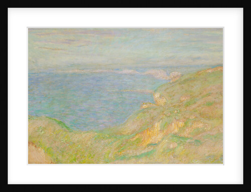 The Cliff at Fécamp, 1897 by Anonymous