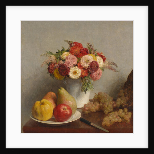 Flowers and fruits, 1865 by Anonymous