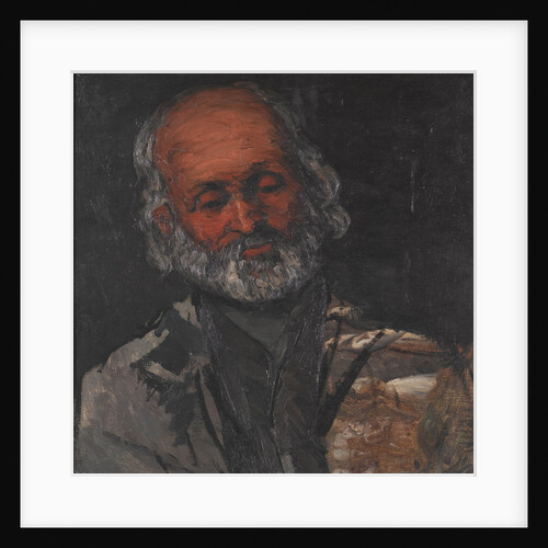Head of an old man, ca 1866 by Anonymous