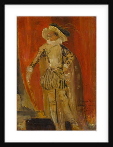 Constant Coquelin as Cyrano by Anonymous