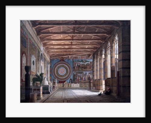 The Campo Santo in Pisa, 1858 by Anonymous