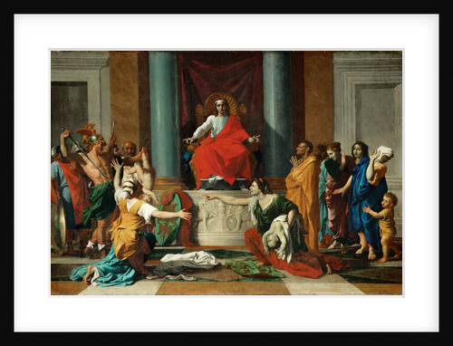 The Judgment of Solomon, 1649 by Anonymous