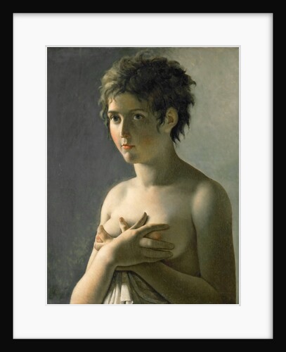 Bust of a girl, 1794 by Anonymous