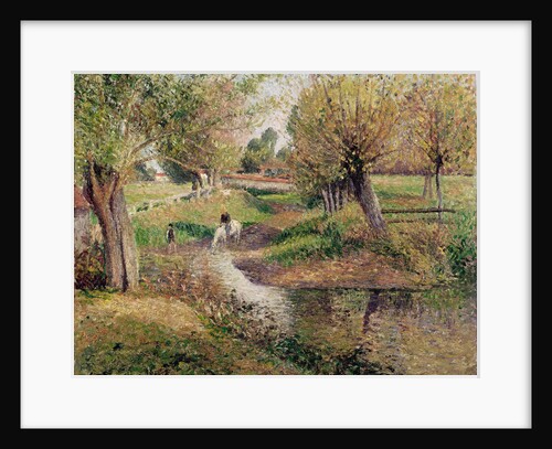 The Watering Place, Éragny, 1895 by Anonymous