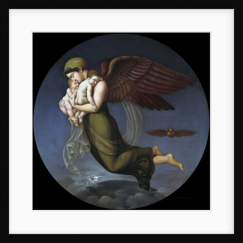 Night with her children death and sleep, 1822 by Anonymous
