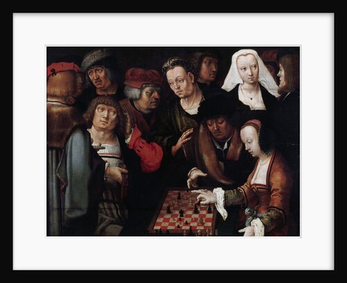 The Game of Chess, c.1508 by Anonymous