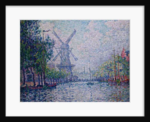 Rotterdam, the mill, the canal, the morning (Rotterdam. Le moulin. Le canal. Le matin), 1906 by Anonymous