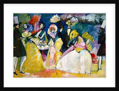 Group in Crinolines (Reifrockgesellschaft), 1909 by Anonymous