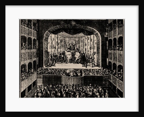 Margrave Theatre in Erlangen, 1721 by Anonymous