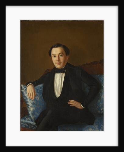 Portrait of Alexander Ageevich Abaza, End 1840s by Anonymous