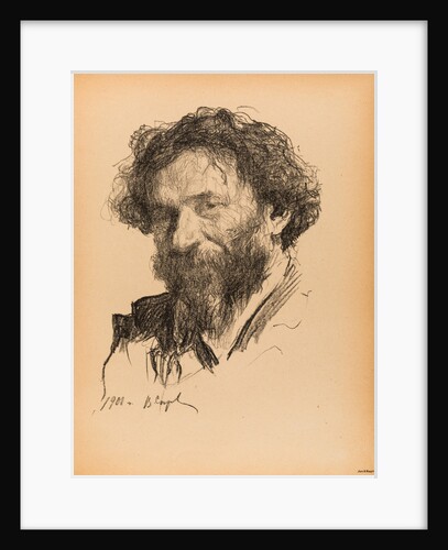 Portrait of the painter Ilya Yefimovich Repin, 1901 by Anonymous